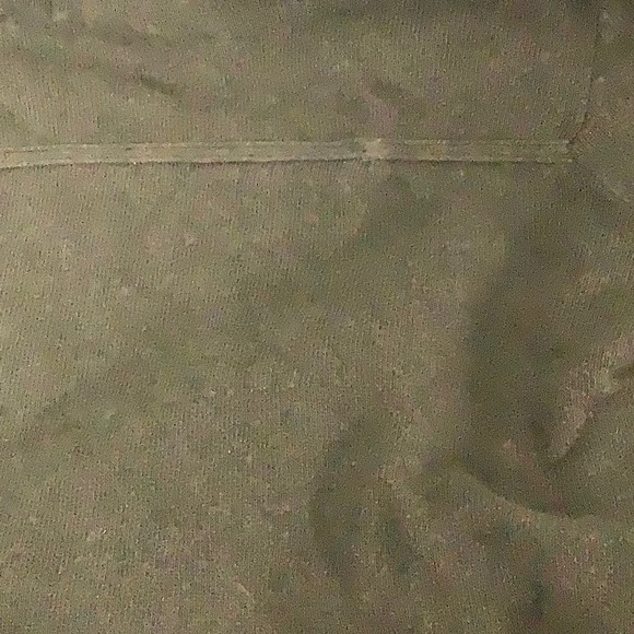 Laurie b. Anthropologie cotton / cashmere blend army green jacket.  Sz M - Picture 11 of 11